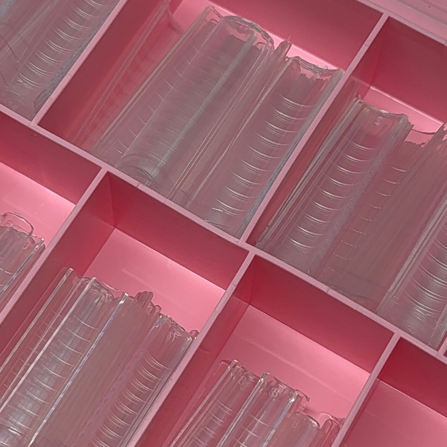 XXL Square no c curve Tips (Guide Lines)